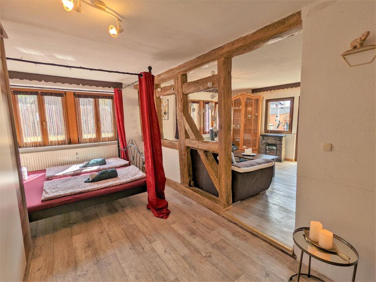 Urlaubstraum Mit Pool, Terrasse & Fluss Im Garten - Ut Appartement Sebnitz Buitenkant foto