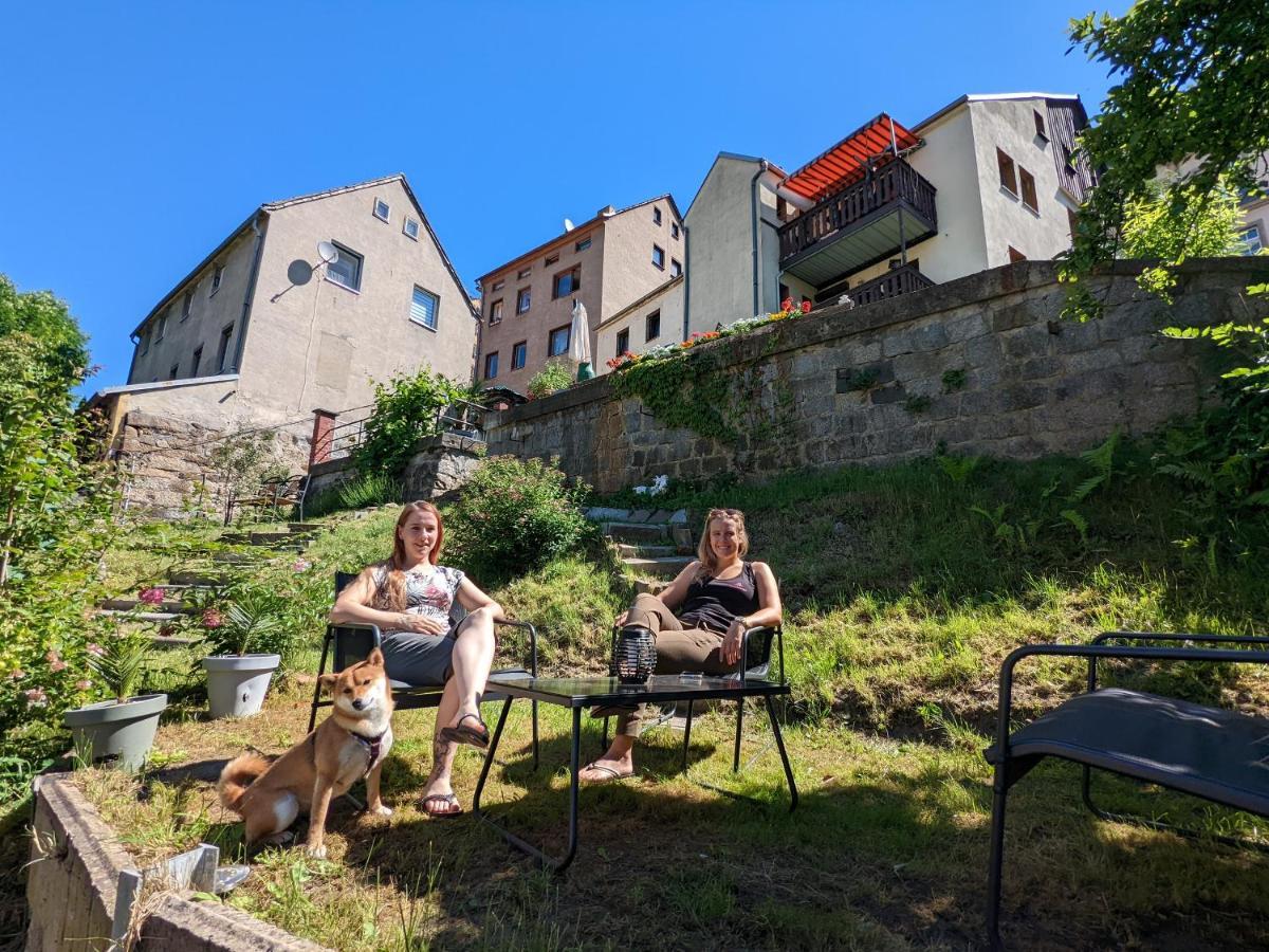 Urlaubstraum Mit Pool, Terrasse & Fluss Im Garten - Ut Appartement Sebnitz Buitenkant foto