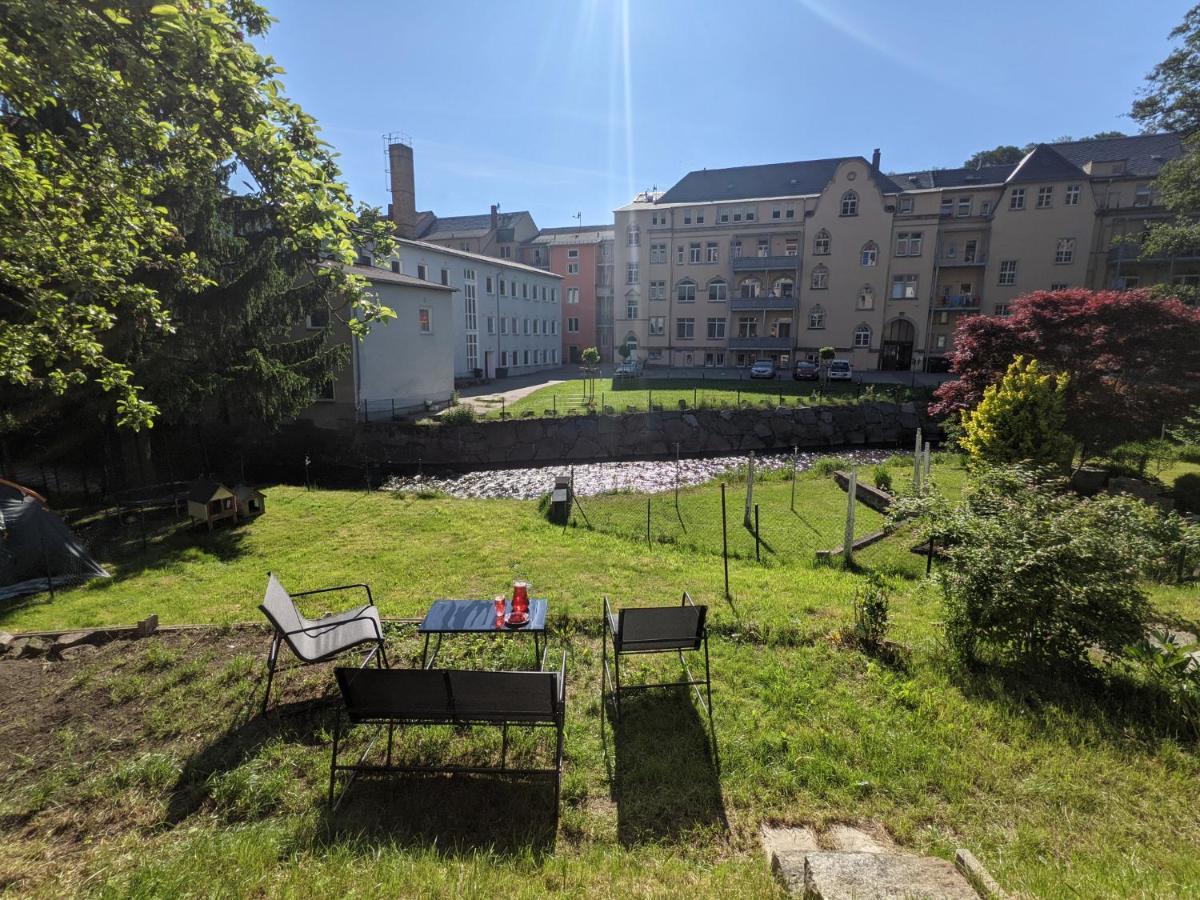 Urlaubstraum Mit Pool, Terrasse & Fluss Im Garten - Ut Appartement Sebnitz Buitenkant foto
